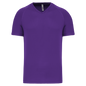 T-SHIRT DE SPORT À MANCHES COURTES ET COL EN V POUR HOMME