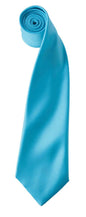 CRAVATE EN SATIN « COLLECTION COULEURS »