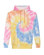 Sweat à capuche tie-dye