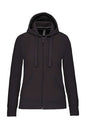SWEAT-SHIRT À CAPUCHE AVEC FERMETURE ÉCLAIR POUR FEMME