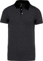MEN'S TWO-TONE JERSEY POLO SHIRT