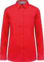 CHEMISE EN COTON À MANCHES LONGUES NEVADA POUR FEMME