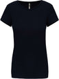 T-SHIRT À MANCHES COURTES ET COL RAS DU COU POUR FEMME
