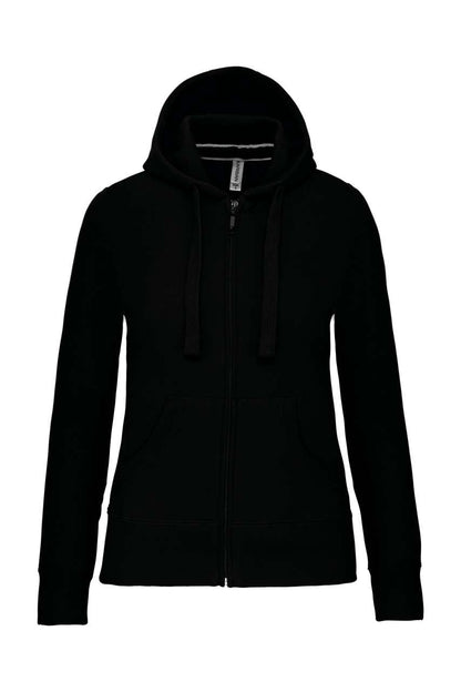 SWEAT-SHIRT À CAPUCHE AVEC FERMETURE ÉCLAIR POUR FEMME