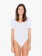 BODY DE DANSE EN COTON ET ÉLASTHANNE POUR FEMME