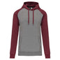 SWEAT-SHIRT À CAPUCHE BICOLORE ADULTE