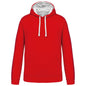 SWEAT-SHIRT À CAPUCHE CONTRASTÉ POUR HOMME