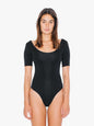 BODY DE DANSE EN COTON ET ÉLASTHANNE POUR FEMME