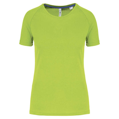 T-SHIRT DE SPORT COL ROND RECYCLÉ POUR FEMME