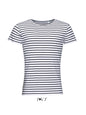 SOL'S MILES HOMME - T-SHIRT RAYÉ COL ROND