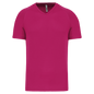 T-SHIRT DE SPORT À MANCHES COURTES ET COL EN V POUR HOMME