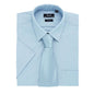 CHEMISE EN POPELINE À MANCHES COURTES POUR HOMME