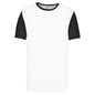 T-SHIRT BICOLORE À MANCHES COURTES POUR ADULTES