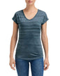 T-SHIRT COL V TRI-BLEND POUR FEMME