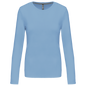T-SHIRT À MANCHES LONGUES ET COL RAS DU COU POUR FEMME