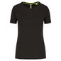T-SHIRT DE SPORT COL ROND RECYCLÉ POUR FEMME