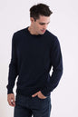 PULL COL RAS DU COU EN COTON FIN POUR HOMME