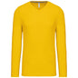 T-SHIRT À MANCHES LONGUES ET COL EN V POUR HOMME