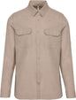 CHEMISE SAFARI À MANCHES LONGUES POUR HOMME