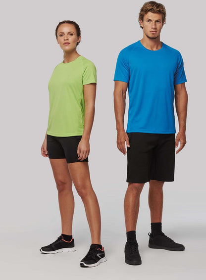 T-SHIRT DE SPORT COL ROND RECYCLÉ POUR FEMME