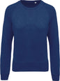 SWEAT-SHIRT FEMME EN COTON BIOLOGIQUE À COL RAS DU COU ET MANCHES RAGLAN