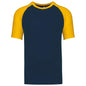 BASEBALL - T-SHIRT BICOLORE À MANCHES COURTES