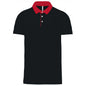 MEN'S TWO-TONE JERSEY POLO SHIRT