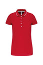 POLO EN MAILLE PIQUÉE À MANCHES COURTES POUR FEMME