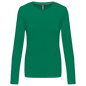 T-SHIRT À MANCHES LONGUES ET COL RAS DU COU POUR FEMME