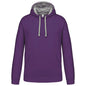 SWEAT-SHIRT À CAPUCHE CONTRASTÉ POUR HOMME