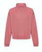 SWEAT COURT 1/4 ZIP POUR FEMME