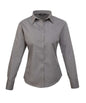 BLOUSE EN POPELINE À MANCHES LONGUES POUR FEMME