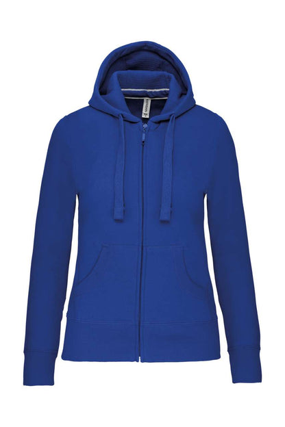 SWEAT-SHIRT À CAPUCHE AVEC FERMETURE ÉCLAIR POUR FEMME