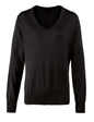 PULL EN MAILLE À COL EN V POUR FEMME