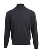 PULL EN MAILLE À FERMETURE ÉCLAIR QUART POUR HOMME