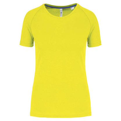 T-SHIRT DE SPORT COL ROND RECYCLÉ POUR FEMME