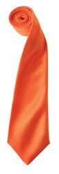 CRAVATE EN SATIN « COLLECTION COULEURS »