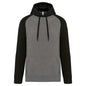 SWEAT-SHIRT À CAPUCHE BICOLORE ADULTE