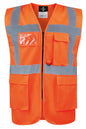 GILET DE SÉCURITÉ CONFORT EXECUTIVE « HAMBURG » - MULTIFONCTIONNEL AVEC POCHES