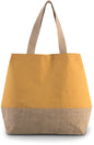 SAC CABAS FOURRE-TOUT EN TOILE ET JUTE