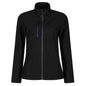 WOMEN'S HONESTLY MADE RECYCLED PRINTABLE SOFTSHELL JACKET