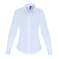 CHEMISE À MANCHES LONGUES EN POPELINE DE COTON STRETCH POUR FEMME