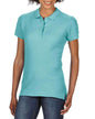 POLO DOUBLE PIQUÉ EN COTON PREMIUM® POUR FEMME