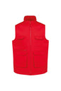 GILET UNISEXE REMBOURRÉ MULTI-POCHES EN POLYCOTON
