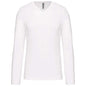 T-SHIRT À MANCHES LONGUES ET COL EN V POUR HOMME