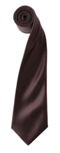 CRAVATE EN SATIN « COLLECTION COULEURS »
