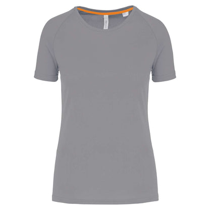 T-SHIRT DE SPORT COL ROND RECYCLÉ POUR FEMME