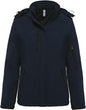 PARKA DOUBLÉE SOFTSHELL À CAPUCHE POUR FEMME