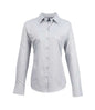 BLOUSE OXFORD SIGNATURE À MANCHES LONGUES POUR FEMME