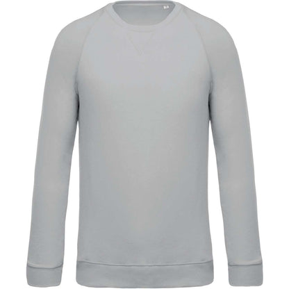 SWEAT-SHIRT HOMME EN COTON BIOLOGIQUE À COL RAS DU COU ET MANCHES RAGLAN